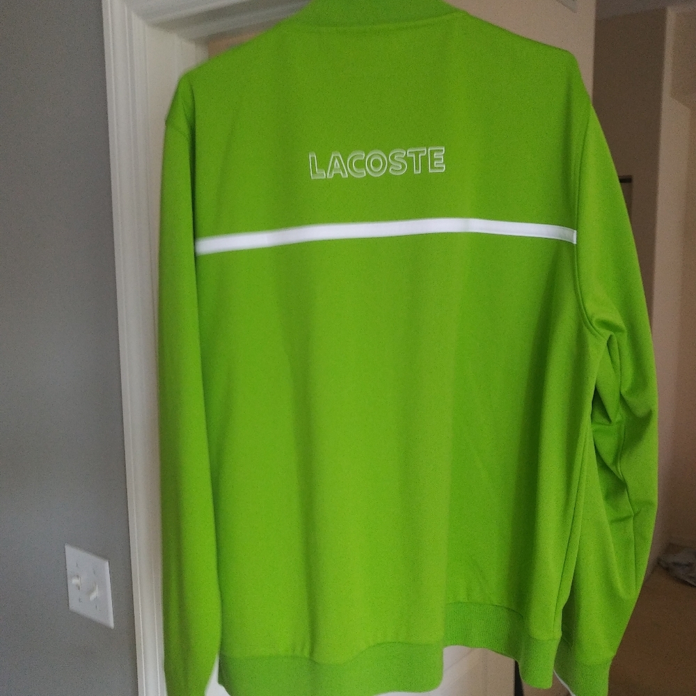 Lacoste zip up jacket
